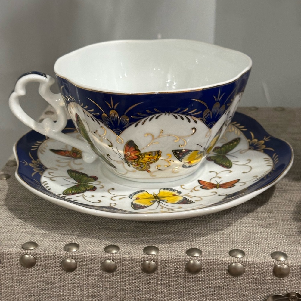 Echt Porzellan German Teacup and Saucer